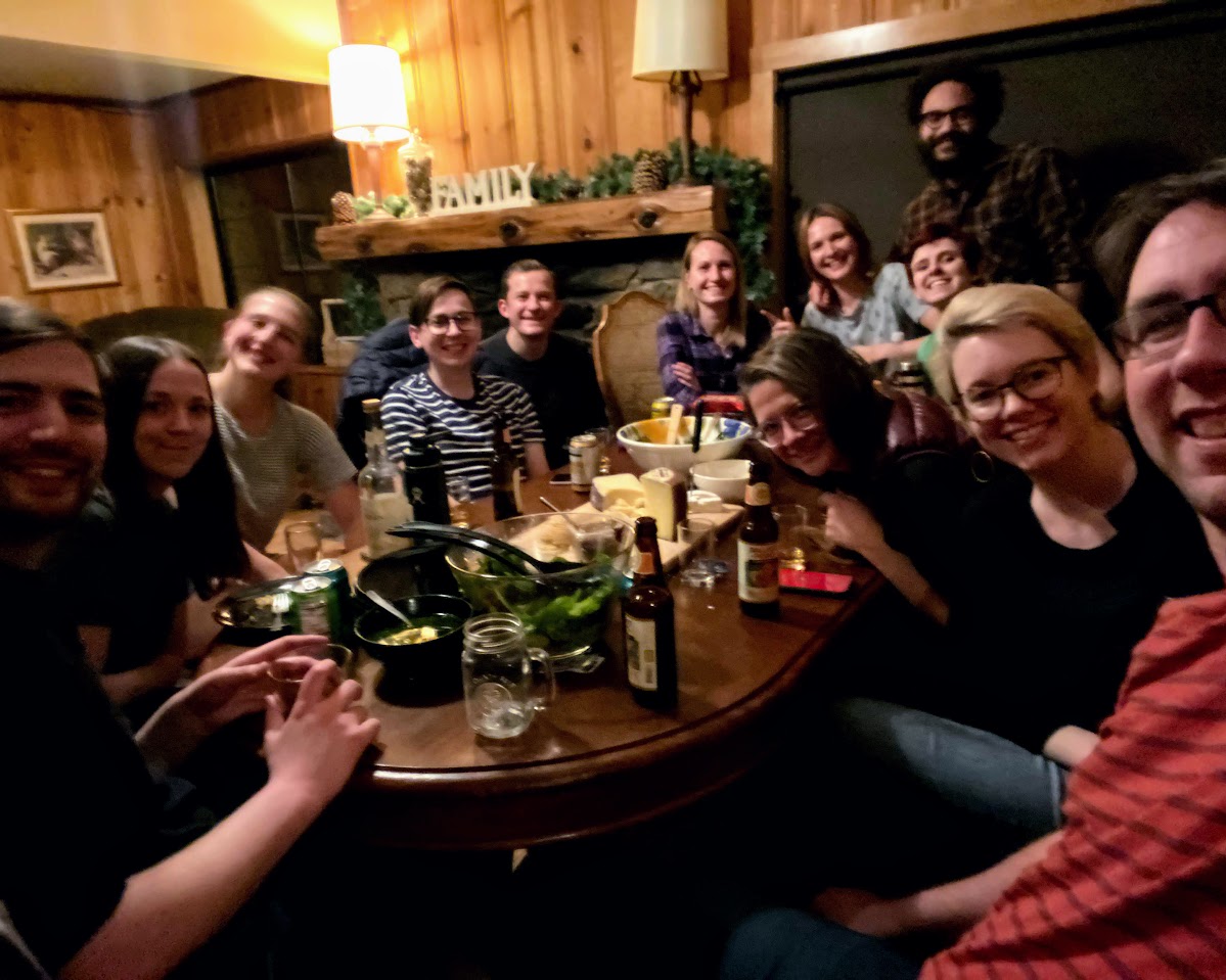 Lab group photo, 2020